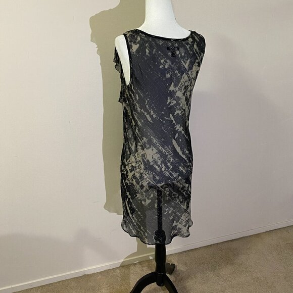 Jacob Black and  Tan Dress/Beach coverup - Picture 3 of 5